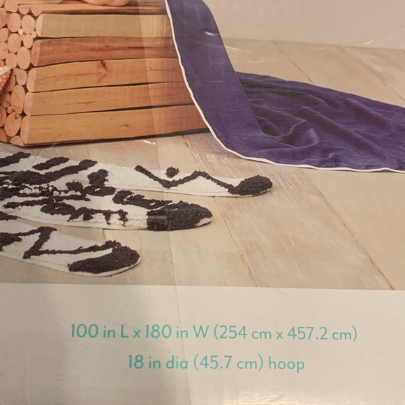 Pillowfort Blue Voile Canopy - Picture 2 of 4